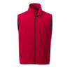Team Red - 12504 Elevate Men's Warlow Softshell Vest  | imprintables.ca