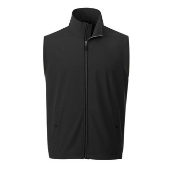 Black - 92504 Women's Warlow Softshell Vest | imprintables.ca