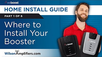 where to install signal booster