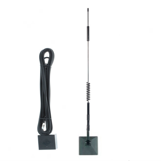Wilson 301102 12inch GlassMount Antenna 14ft FMEFemale