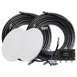 Dual Low-Profile Antenna Expansion Kit for 75 Ohm Signal Boosters