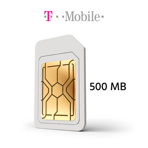Monthly 500 MB T-Mobile Cellular Data Plan Subscription Monthly 500 MB T-Mobile Cellular Data Plan Subscription