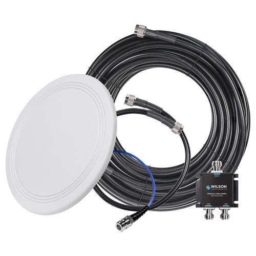 Single Low-Profile Antenna Expansion Kit for 50 Ohm Signal Boosters