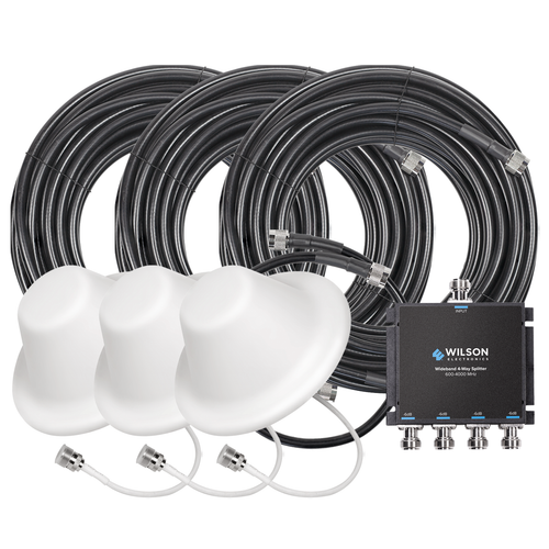 Triple Dome Antenna Expansion Kit for 50 Ohm Signal Boosters