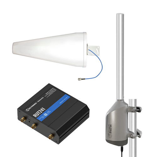 Teltonika RUT241 4G LTE Bundle with SOCA Powered by Cellular Path