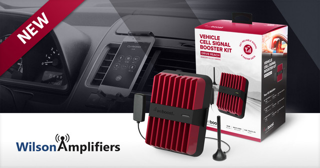 weBoost Drive Reach: Next Generation of Vehicle Cell Signal Boosters weBoost Drive Reach: Next Generation of Vehicle Cell Signal Boosters