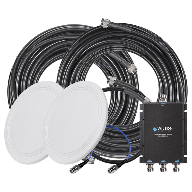 Dual Low-Profile Antenna Expansion Kit for 50 Ohm Signal Boosters