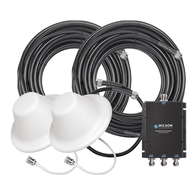 Dual Dome Antenna Expansion Kit for 50 Ohm Signal Boosters