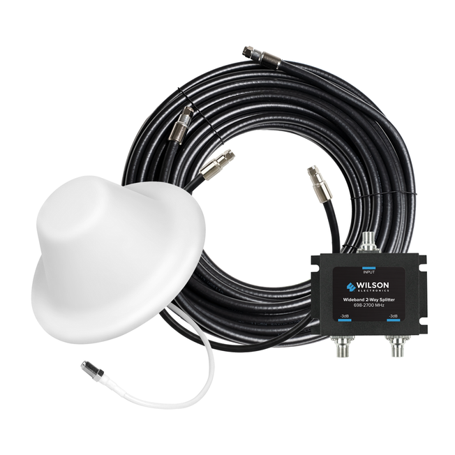 Single Dome Antenna Expansion Kit for 75 Ohm Signal Boosters