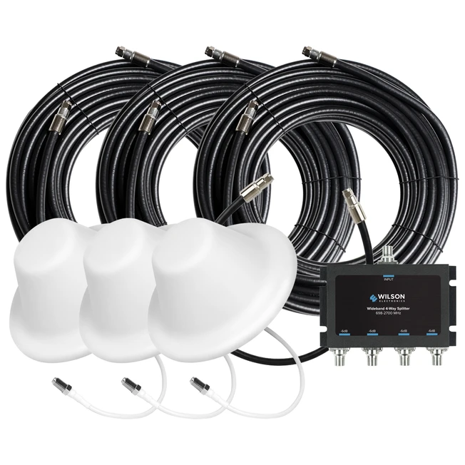 Triple Dome Antenna Expansion Kit for 75 Ohm Signal Boosters