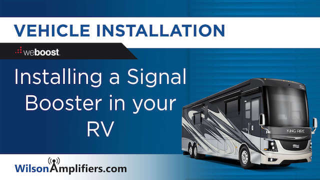 Install a Signal Booster in a RV