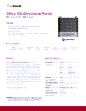 weBoost Office 100 Spec Sheet PDF
