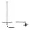 Wilson 301202 Outside Building 50 Ohm Antenna Dual Band 800/1900 Mhz, main image with mount