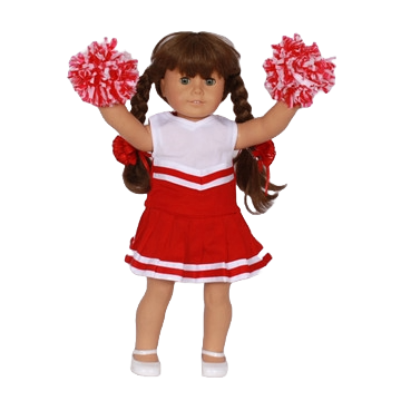 *FT116- Cheerleader Doll/Bear Uniform-ON SALE!!