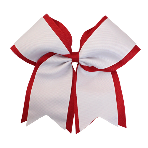 100- Two-Layer Basic Tailed Cheer Bow