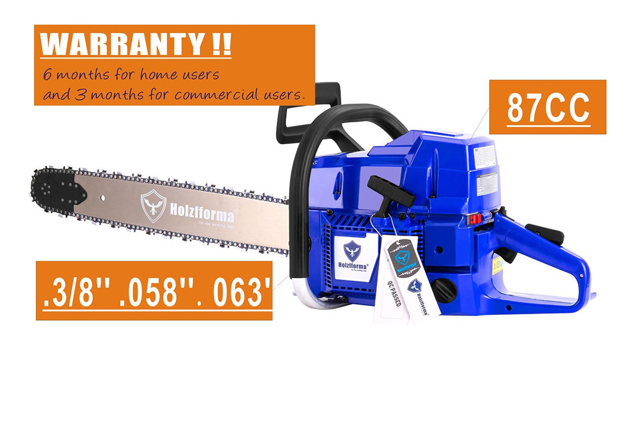 87cc Holzfforma Blue Thunder G288 Gasoline Chain Saw Power Head