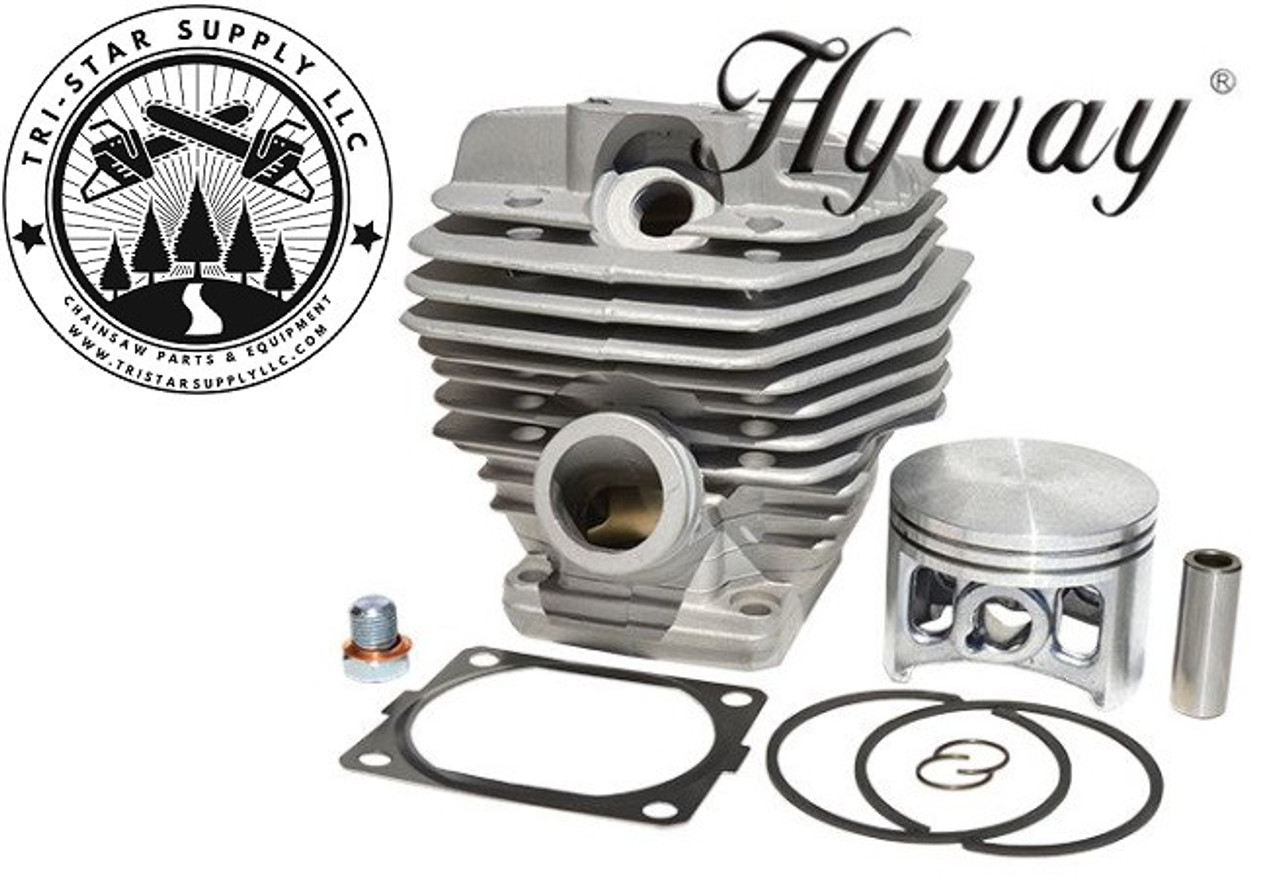 Hyway Nikasil Pop UP Big Bore Cylinder Kit 56mm, Plus Gasket for