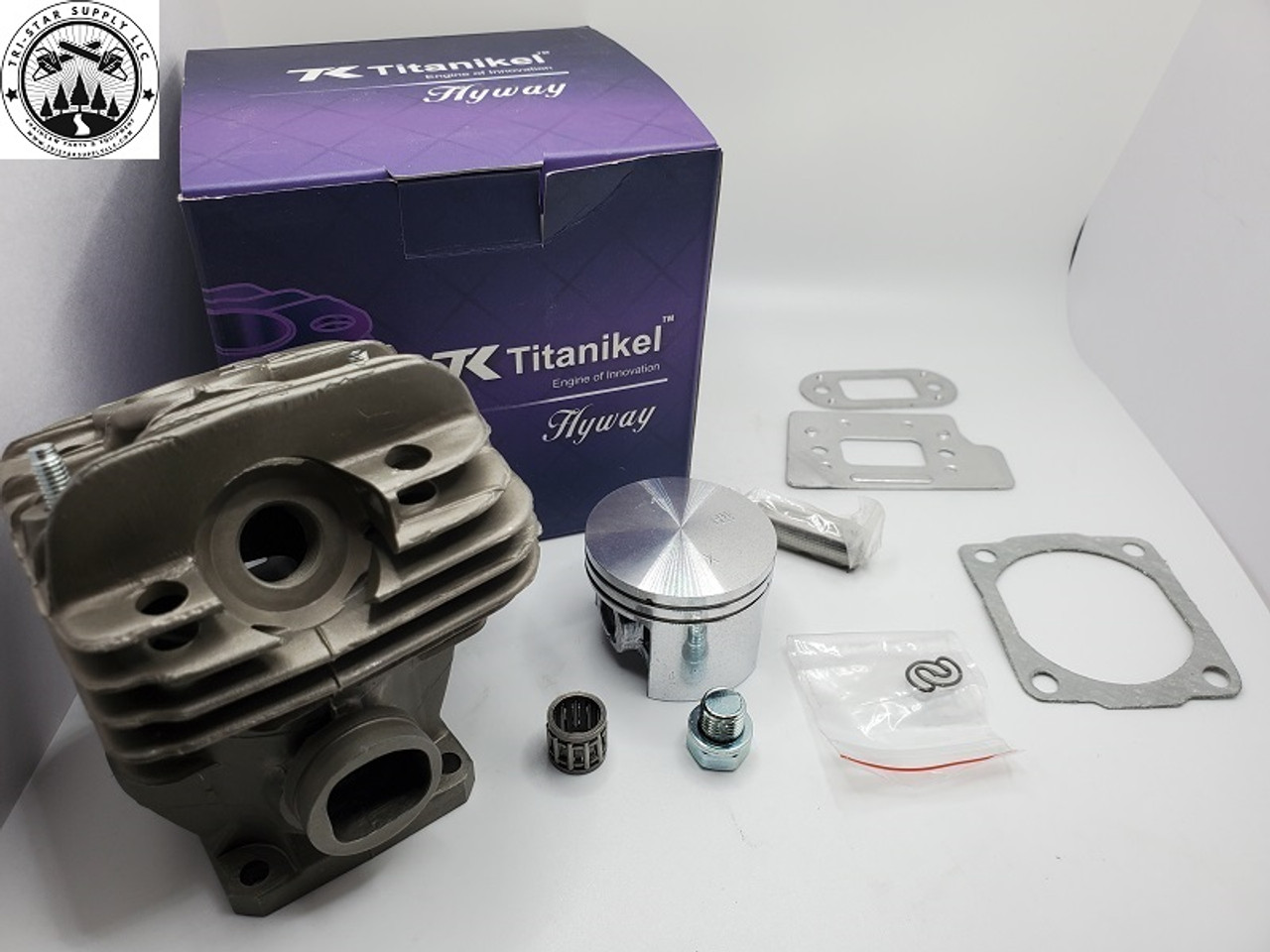 Hyway TITANIKEL Cylinder piston kit for Stihl MS260 026 44.7mm w/ gasket