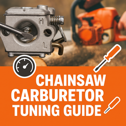 ADJUSTMENT AND TUNING OF A CHAINSAW CARBURETOR