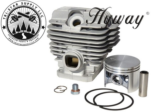 Hyway Titanikel Pop UP CYLINDER Piston KIT 046 MS460 (52mm) OEM 1128 020 1221