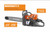 Holzfforma G372XP Orange & Gray 372xp NO Bar/No Chain 71cc Chainsaw STD Handle