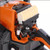 Holzfforma G255 45.4cc Orange Dark Gray Chain Saw Power Head Only