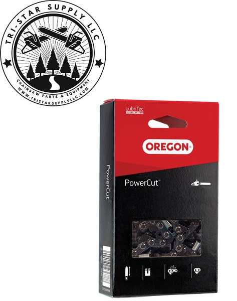 Oregon Powercut 24" 3/8" .050 84DL Full Chisel Chain 72EXL084G