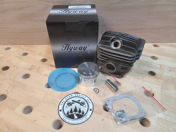 Hyway Hyway Nikasil Big Bore Cylinder Kit 54mm for Stihl 046, MS460 Replaces 1128-020-1221