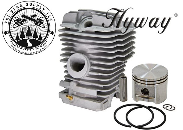 Hyway Nikasil cylinder piston kit for Stihl MS390 039 MS310 MS290 029 49mm