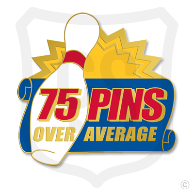 75 Pins Over Average C. Sanders Emblems