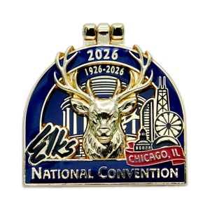 Elks National Convention 2026 Chicago, IL -  Pin with Hinge