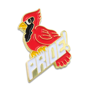(SKU:500) Cardinal Pride Lapel Pin (SKU:500) Cardinal Pride Lapel Pin
