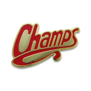 (SKU:237) Champs Lapel Pin in Gold Finish.