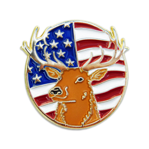 1231 Elk / American Flag