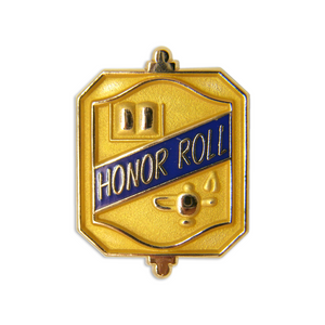 Honor Roll w/ Shield Lapel Pin