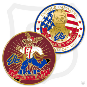 DAP - Elks Drug Awareness Program (coin) DAP - Elks Drug Awareness Program (coin)