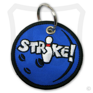 Embroidered Bowling Ball w/ STRIKE! Embroidered Bowling Ball w/ STRIKE!