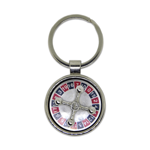 Roulette Wheel Spinner Key Chain Roulette Wheel Spinner Key Chain