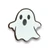 (SKU:580) Ghost Glow in the Dark Pin in Black Nickel Finish.