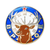 1230 Elks B.P.O.E. 11 O'clock Toast Gold Finish Lapel Pin
