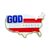 God Bless America Lapel Pin
