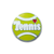 (SKU:321) Tennis Ball with Heart Lapel Pin in Nickel Finish.