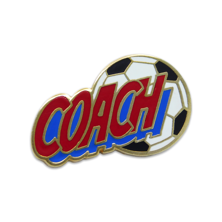 (SKU:276) Coach Lapel Pin in Gold Finish.