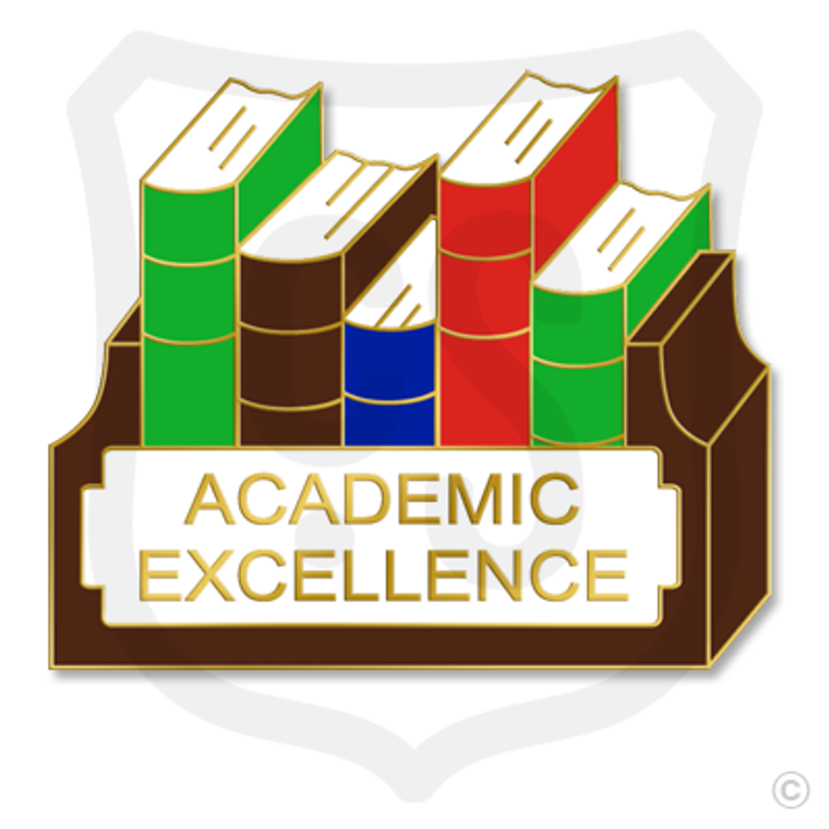 Academic Excellence w/ Bookshelf