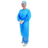 Premier Blue Examination Gown Long Sleeve