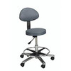 Black Ring Chair- gas lift with back