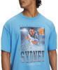 Sydney FC 25/26 UA Youths Dwight Yorke Tee Sky Blue