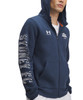 Sydney FC 25/26 UA Youths Rival Zip Hoody Navy