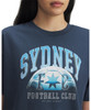 Sydney FC 25/26 UA Womens Graphic Tee Navy