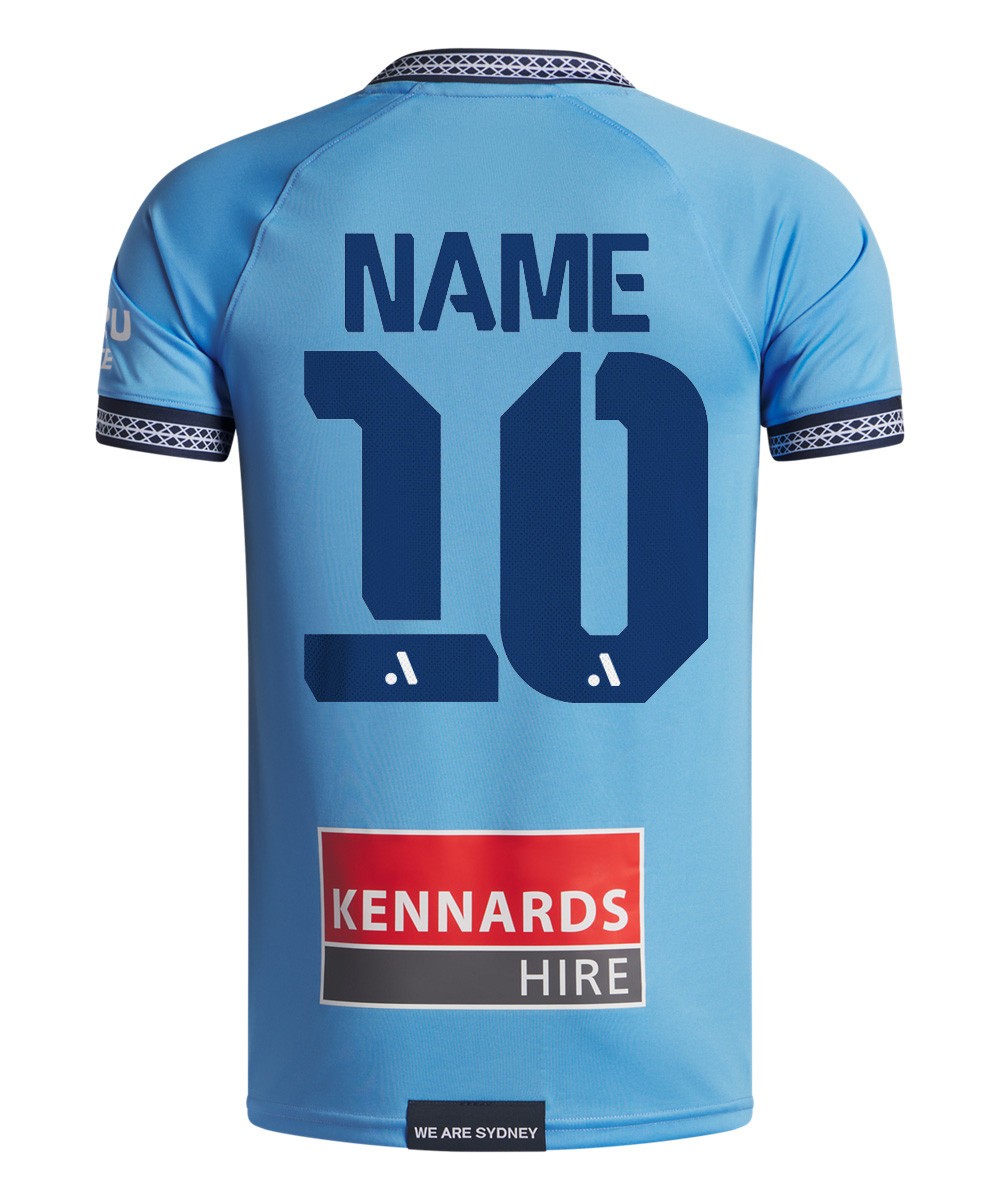 Sydney FC Home Jersey Customisation